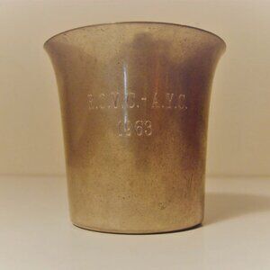 Vintage Pewter Trophy 1963 Colonial Pewter Boardman Royal Cdn Yacht Club Boat